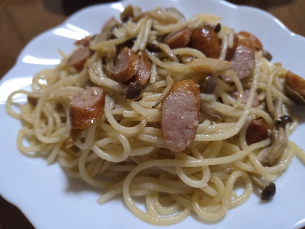 いしる麹のパスタ