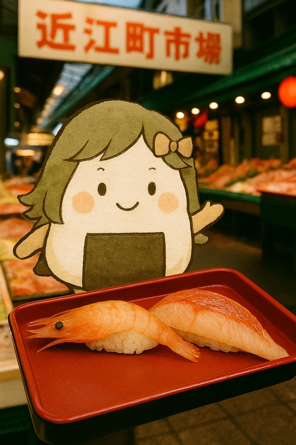 近江町市場のイラスト